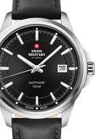Swiss Military SM34104.08 Mens Watch Classic Sapphire Glas 40mm 10ATM - Laikrodis vyrams