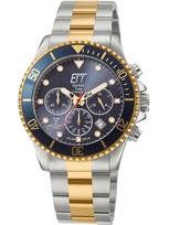 ETT EGS-11609-35M Professional Solar Radio Controlled Chronograph 44mm 20ATM - Laikrodis vyrams
