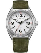Citizen AW1571-09A Mens Watch Eco-Drive Military 41mm 10ATM - Laikrodis vyrams