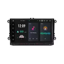 Volkswagen / Škoda / SEAT 9 colių Android 14 multimedija su integruotu DAB