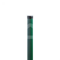 Stulpas tvorai, apvalus, ø48 mm, H2,5 m, (st. 1,2), SU PVC laikikliu