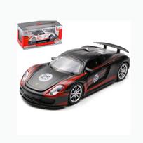 1/32 mastelio „Martini“ superautomobilio modelis, lydinio liejami žaislai su modeliuojančiais transporto priemonių garsą ir šviesą su atitraukimu, vaikų kolekcijos dovana vaikams #25,1/32-14.5x6.5x3.8cm juoda/raudona
