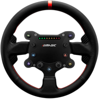SIMAGIC GT Sport Steering Wheel | Shifter Paddles | Leather QR50 Included