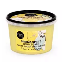 "Organic Shop Sprint Spirit" kūno šveitiklis su baltuoju cukrumi, citrina ir mazipanu 500ml