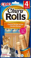 Inaba Churu Rolls katėms su vištiena, 4x10 g