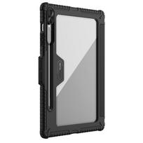 Nillkin Bumper Leather Case Pro dėklas, skirtas Samsung Galaxy Tab S9+ - juodas