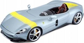 Automobilio modeliukas Bburago Ferrari Monza SP1, sidabrinis 16013