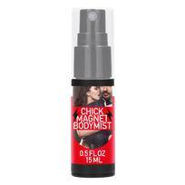 PharmQuests of Shots Chick Magnet Bodymist, 15 ml Vyriška feromoninė kūno dulksna