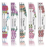 Dildžių nagams 100/180 rinkinys Clavier Flowers, 10 vnt