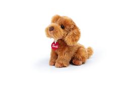 Pliušinis pudelis Trudi Oliver, sėdintis, 20 cm