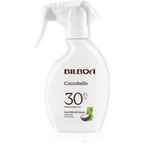 Bilboa Coccobello Trigger apsaugos nuo saulės purškiklis su kokosų aliejumi SPF 30 250 ml