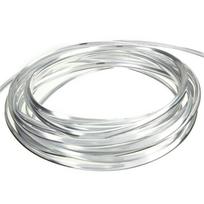 6 mm 3 m chromo sidabro automobilių automatinio stiliaus formavimo juosta, apsauginė apdaila, minkštas PVC universalus sunkvežimiui