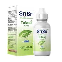 Sri Sri Tattva Tulasi Arka – Distiliuotas baziliko žolelių ekstraktas, 30 ml Pack = 30 ml