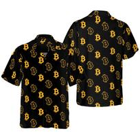 Summer Bitcoin Men's Vocation Lapel Camisa Oversized Hawaiian Shirts 3d Printed Fashion Men Women Beach Short Sleeve Blouse Boys S