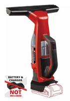 Bezvadu logu tīrītājs, EINHELL, 3437100, 18V, 300 ml izsmidzināšanas pudele, bez svītrām rezultātiem
