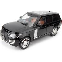 1/18 „Land Rover Range Rover“ modelio automobilis, cinko lydinio ištraukiamas žaislinis automobilis su garsu ir lengva visureigio visureigio žaislinis automobilis, dovanos 1/18-Size:29*10.2*7.5cm juoda