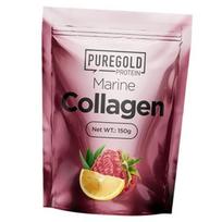 Jūrinis kolagenas su vitaminu C ir cinku, Marine Collagen, Pure Gold (68618001) 150g Lemonade