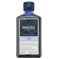 "Phyto Purple No Yellow Shampoo" tonuotas šampūnas geltoniems atspalviams neutralizuoti 250 ml