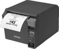 Spausdintuvas Epson TM-T70II, USB, RS232, dark pilkas