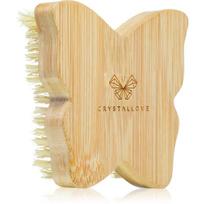 Crystallove Bamboo Butterfly Agave Body Brush masažinis šepetėlis kūnui 1 vnt.