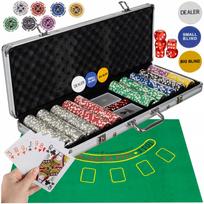 Pokerio rinkinys lagaminelyje Texas Strong Poker, 500 žetonų