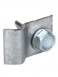 Plokštelė segmento tvirtinimui, 10 vnt./pak., ZN (cinkas)