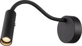 Wall lamp KARPO GOOSE, 5.8W 3000K, black 1006162 | 4024163262354