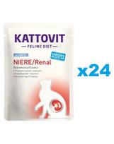 KATTOVIT Feline Diet Niere/Renal su antiena 24 x 85 g