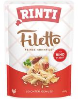 RINTI Filetto in Jelly Chicken&Beef želė su vištiena ir jautiena 100 g