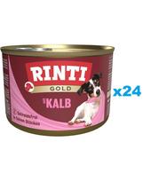 RINTI Gold Veal Mini Veal mažų veislių šunims 24x185g