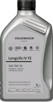 Variklinė alyva VW 0W20 VW GROUP LONGLIFE IV FE 1L