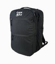 CabinFly Skyrocket 55x35x25cm KLM Air France ir Transavia Kuprinė Juoda 48L talpos