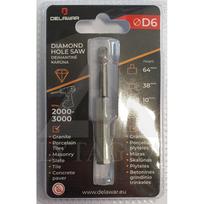 Karūna deimantinė DELAWAR HEX D6mm