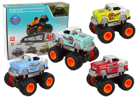 Mašinėlės 4x4 klasikinis didelių ratų modelis