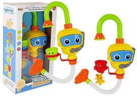 Vonios žaislas kūdikiui Lean Toys, robotai
