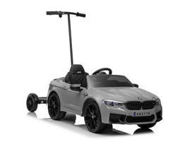 Vienvietis elektromobilis vaikams Lean Cars BMW M5, pilkas