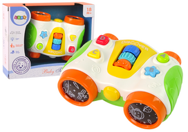 Žiūronai vaikams LeanToys su šviesomis ir garsais