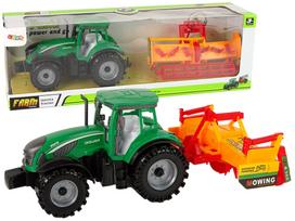 Traktorius su kultivatoriumi Lean Toys