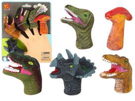 Dinozaurų pirštų lėlės vaikams Lean Toys