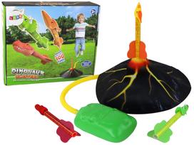 Dinozaurų raketų paleidimo žaislas vaikams Leantoys