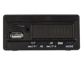 Muzikinis skydelis elektromobiliui, maitinamam SX1928 24V akumuliatoriumi Lean Cars
