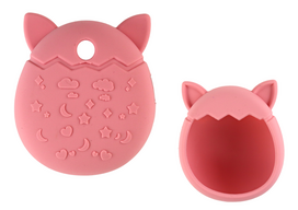 Katės formos silikono dėklas Tamagotchi žaidimams