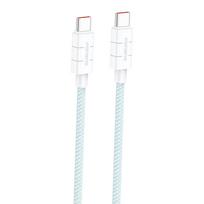 Foneng XS02 60 W USB-C į USB-C laidas, 1.2 m (mėlynas)