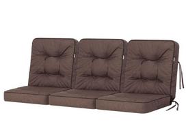 3-jų pagalvių komplektas sūpynėms Hobbygarden Venus 150 cm, rudas