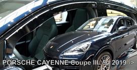 PORSCHE CAYENNE COUPE III 5d 2019 → (+OT) Langų vėjo deflektoriai keturioms durims