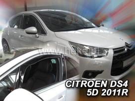 DS 4 I CROSSBACK 5durų 2015 → 2018 Langų vėjo deflektoriai priekinėms durims