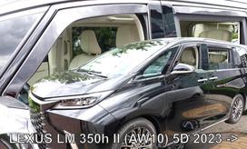LEXUS LM 350h II (AW10)  5durų 2023 → (+OT) Langų vėjo deflektoriai keturioms durims