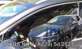 LEXUS NX  5 durų 2021 → Langų vėjo deflektoriai priekinėms durims