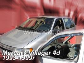 NISSAN  MARCURY VILLAGER 4 durų 1993 → 1999 Langų vėjo deflektoriai priekinėms durims