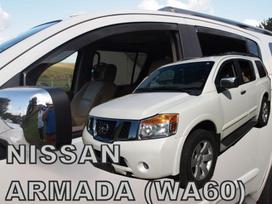 NISSAN ARMADA WA60 5 durų 2004 → 2016 (+OT) Langų vėjo deflektoriai keturioms durims